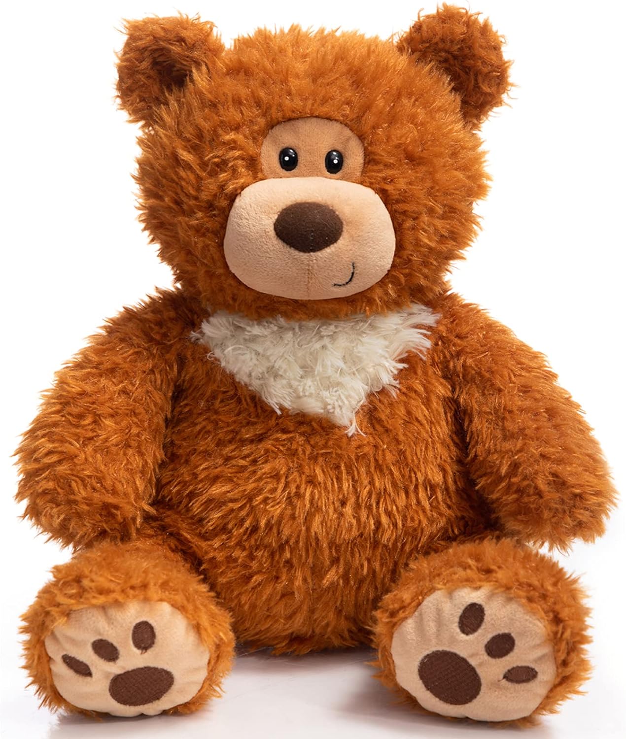 HollyHOME Teddy Bear Stuffed Animals Soft Baby Bear Plush Gifts for Kids 14 Inch Brown