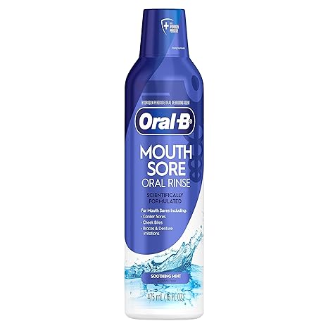 Oral-B Mouth Sore Mouthwash Special Care Oral Rinse, 475 mL (16 fl oz)