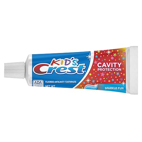 Crest Kid's Crest, Fluoride Anticavity Toothpaste, Sparkle Fun Flavor, 4.6-Ounce Tube