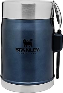 Stanley The Legendary Food Jar   Spork 14oz Nightfall,Dark Blue