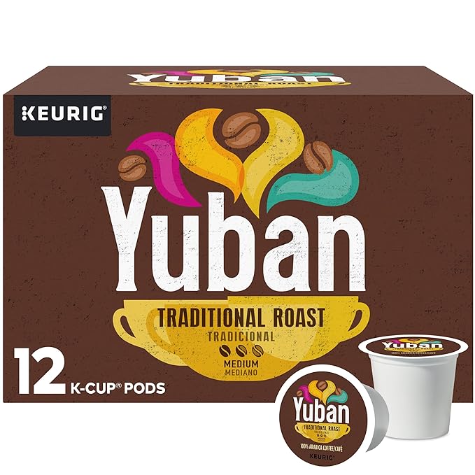 Yuban Traditional Medium Roast K-Cup Coffee Pods (12 Pods)
