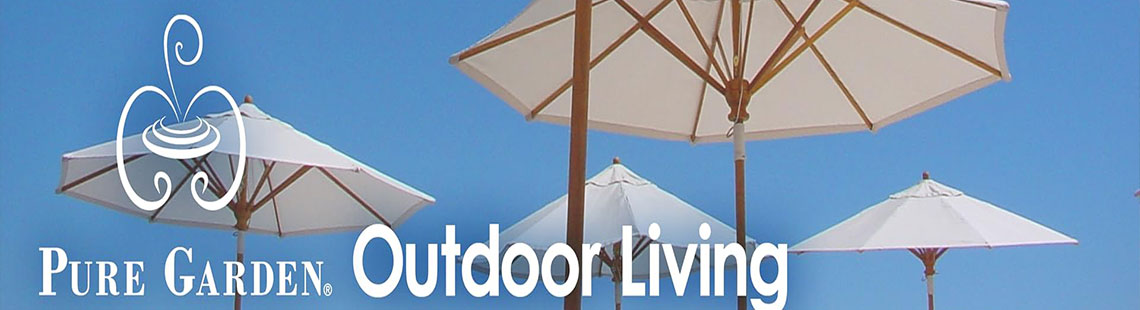 Pure Garden 10-Foot Outdoor Tilting Patio Umbrella