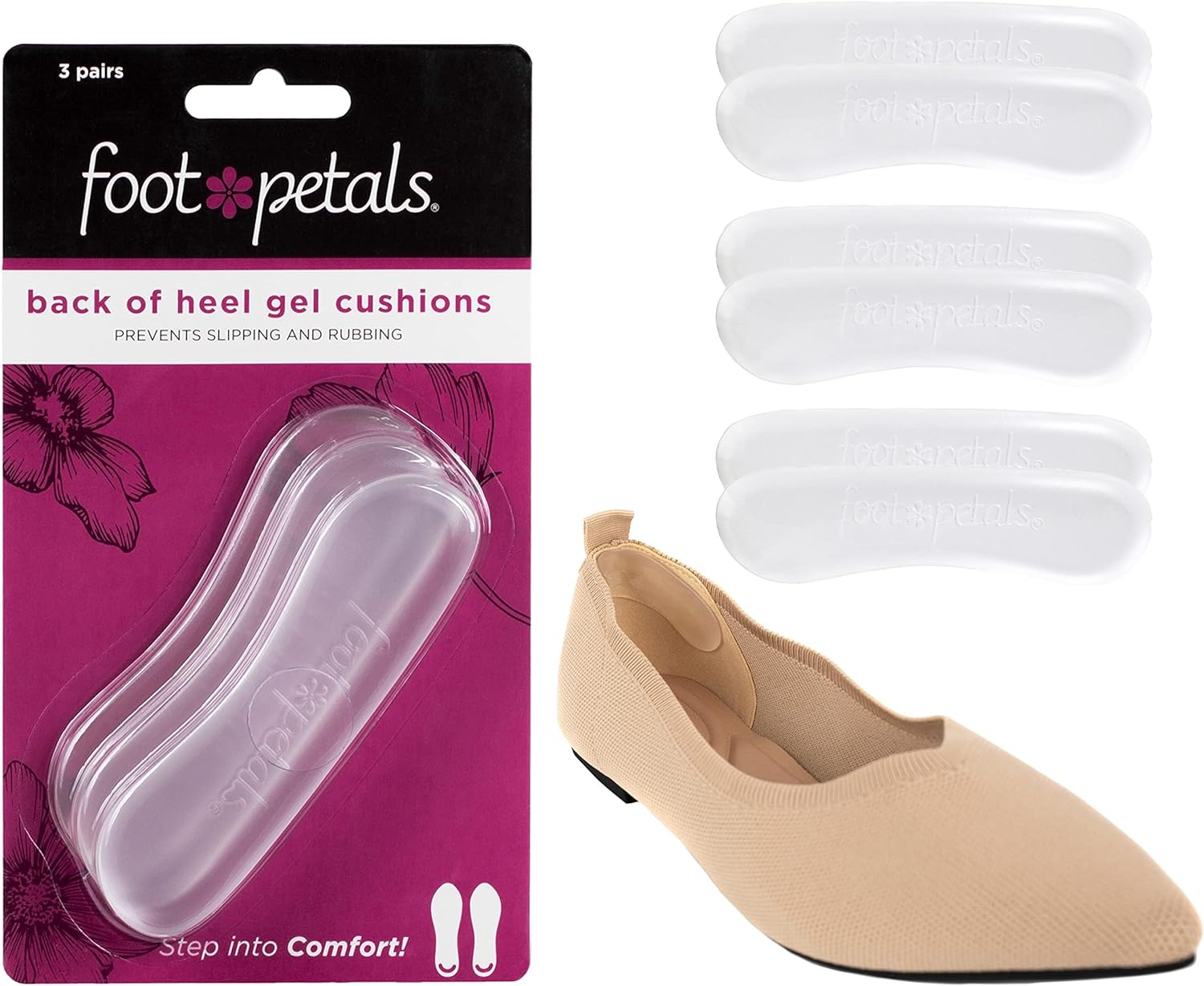 Foot Petals Unisex-Adult Scalloped