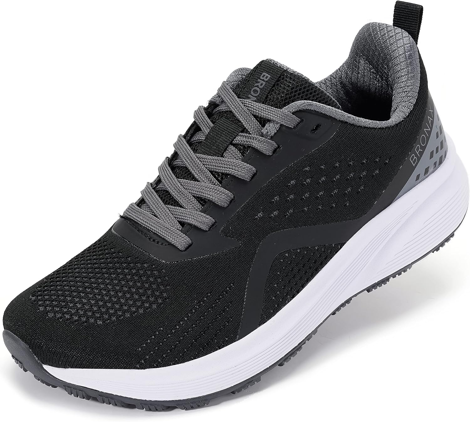 BRONAX Women' Wide Toe Box Road Running Shoes | Wide Athletic Tennis Sneakers with Rubber Outsole