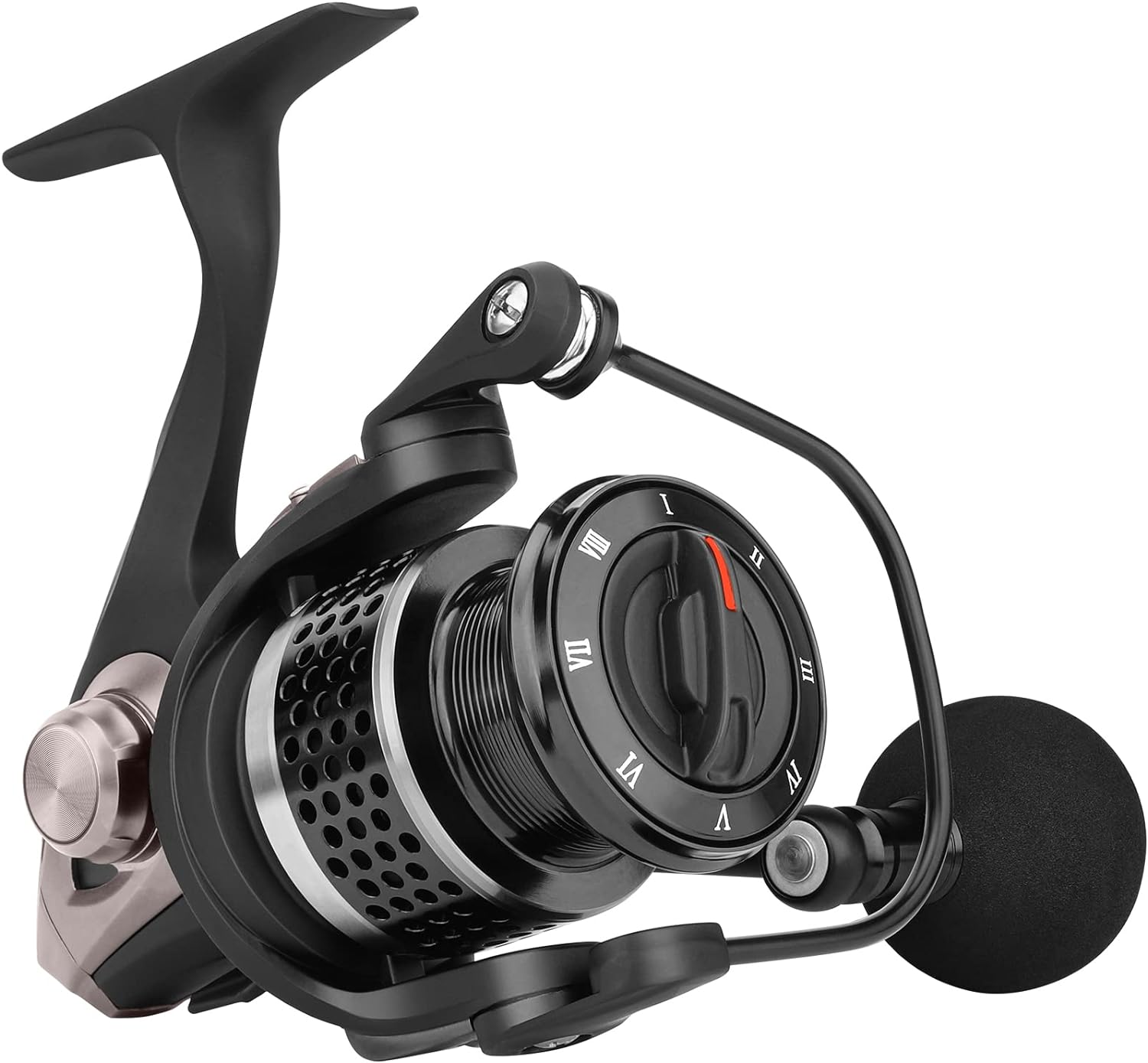 TRUSCEND Spinning Reel, Aviation Metal Materials Body, Industrial Durable-Strength, High Speed & Stability, Ultra-Light & Powerful, Smoother & Durable, Saltwater & Freshwater