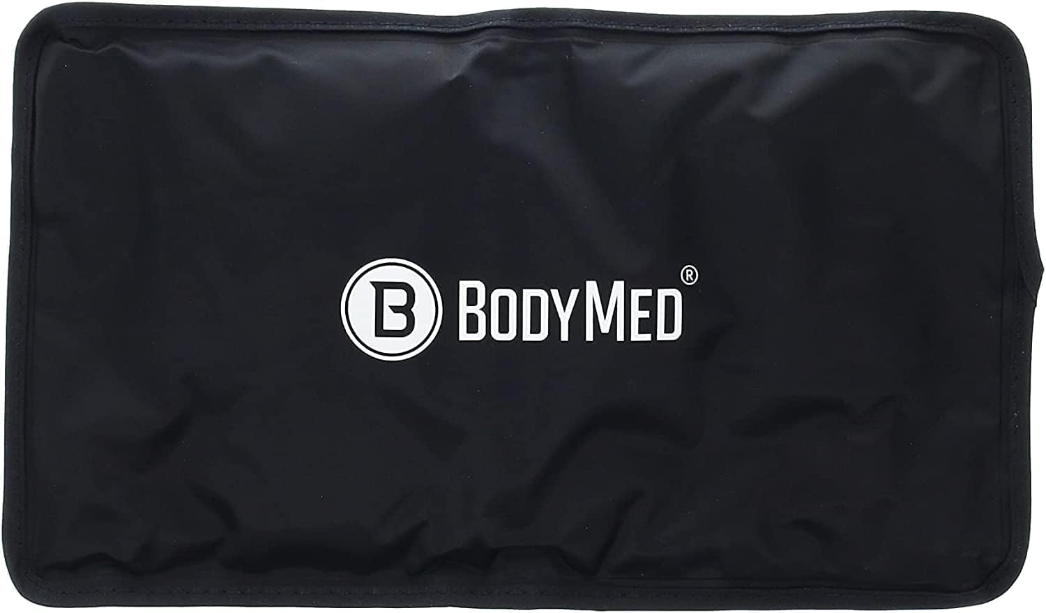 BodyMed Gel Cold Packs, Black, Half, 12 in. x 7 in.  Reusable Cold Therapy Ice Pack  Professional Fitness Cold Compress for Back, Shoulder, Neck, & Knee Discomfort