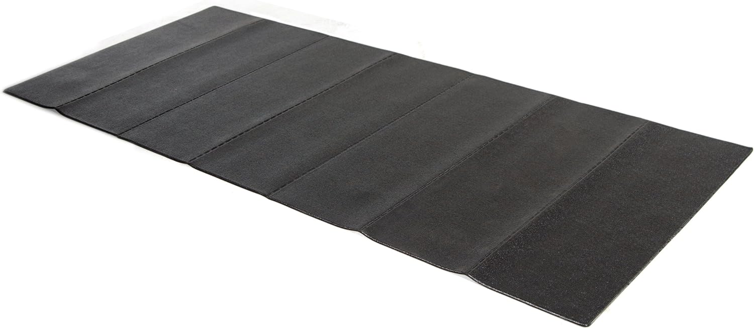 Stamina Fold-to-Fit Folding Equipment Mat (84-Inch by 36-Inch), Black