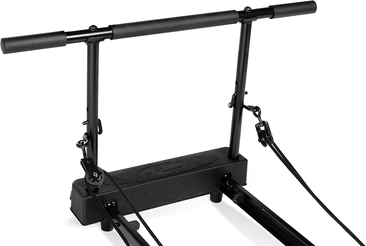 AeroPilates Pull-Up Bar - Pilates Exercise Bars - Pilates Accessories for AeroPilates Reformers - Pilates Workout for Home Gym Workout - Black - Up to 300 lbs Weight Capacity