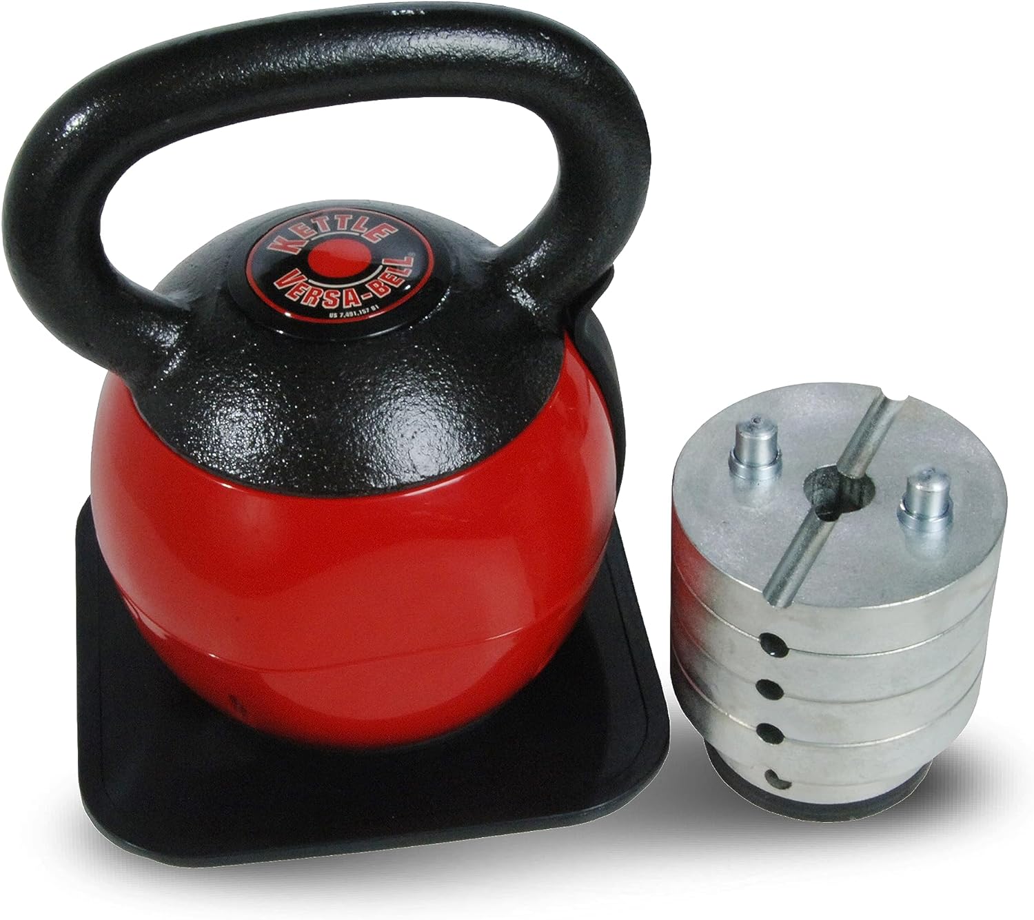 Stamina X Kettle Versa-Bell - 36 lbs Strength Training Kettlebell - Adjustable Kettlebell Weights with Smart Workout App - Kettlebell Weights for Home Workout