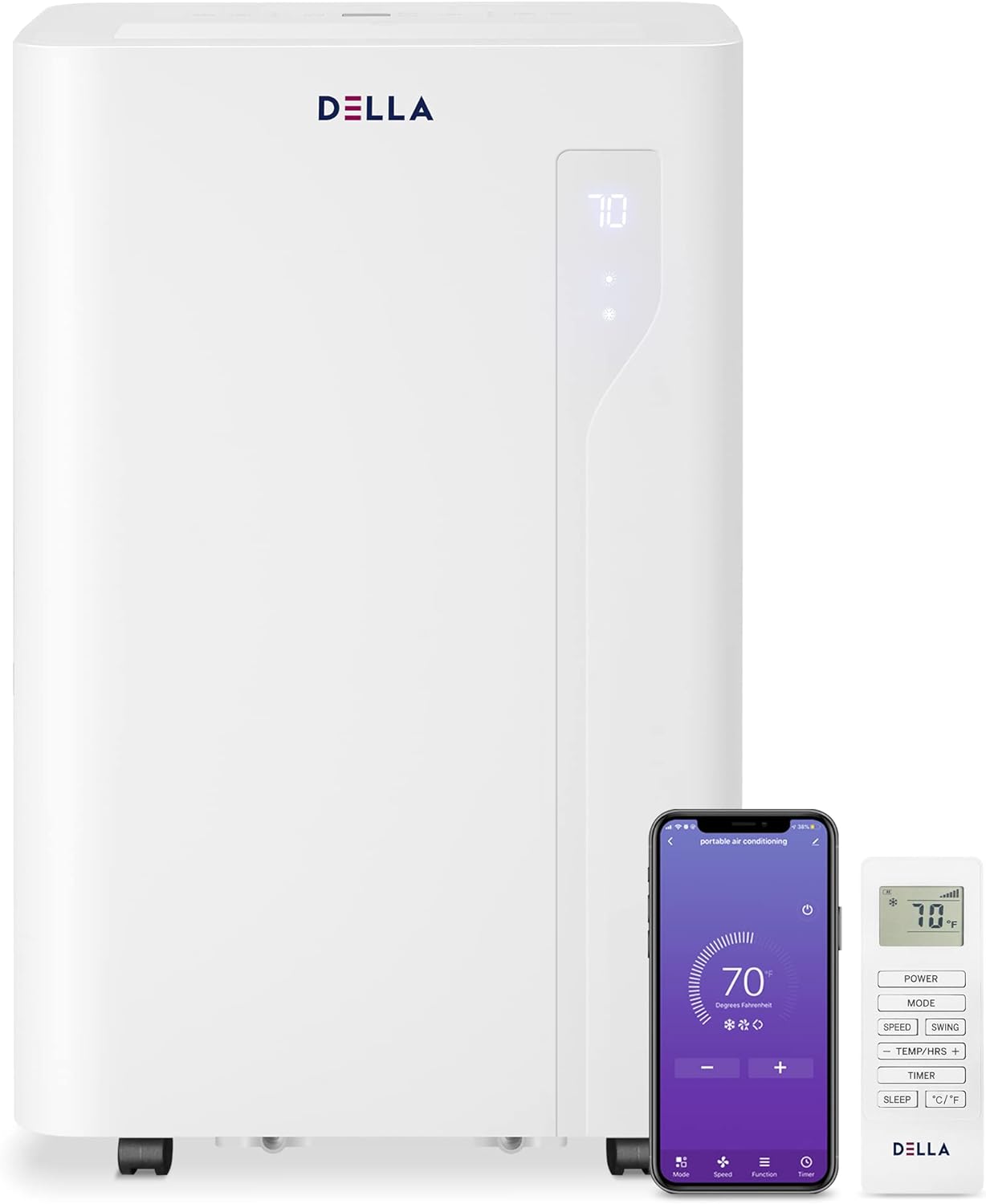 I live in a very hot and humid southern state. My central AC unit died, and the replacement estimates run from $6500 to $8500 depending on the size. As I like heat, I decided to try a standalone unit and maybe add more later. The Della 14000 BTU arrived yesterday, which was about 2.5 days after placing the order. It was very well packaged and the box showed no signs of wear and tear. The setup was very easy -- the thing that took longest was prying open my window! I had to cut the sliding window