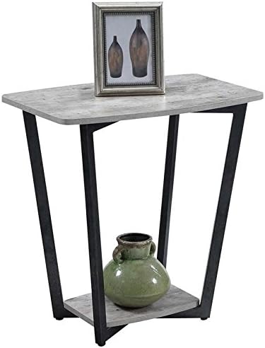 Home Square (Set of 2) Graystone End Table in Faux Birch