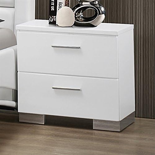 Home Square White 3 Piece Panel Bedroom Set