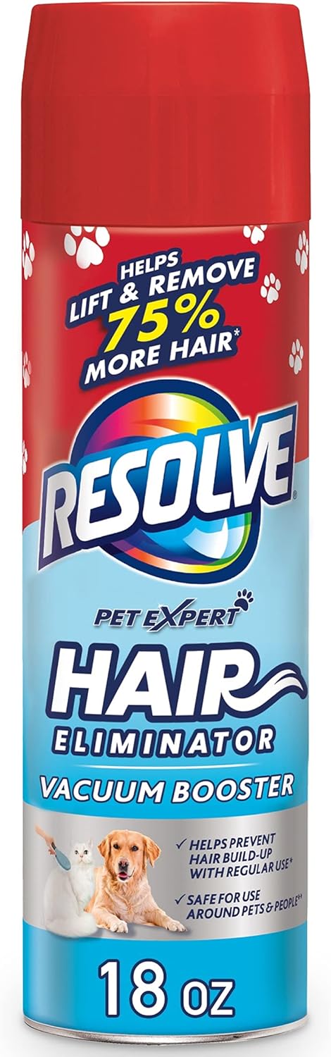 Resolve Pet Hair Eliminator Carpet Cleaner & Vacuum booster, 18 Oz