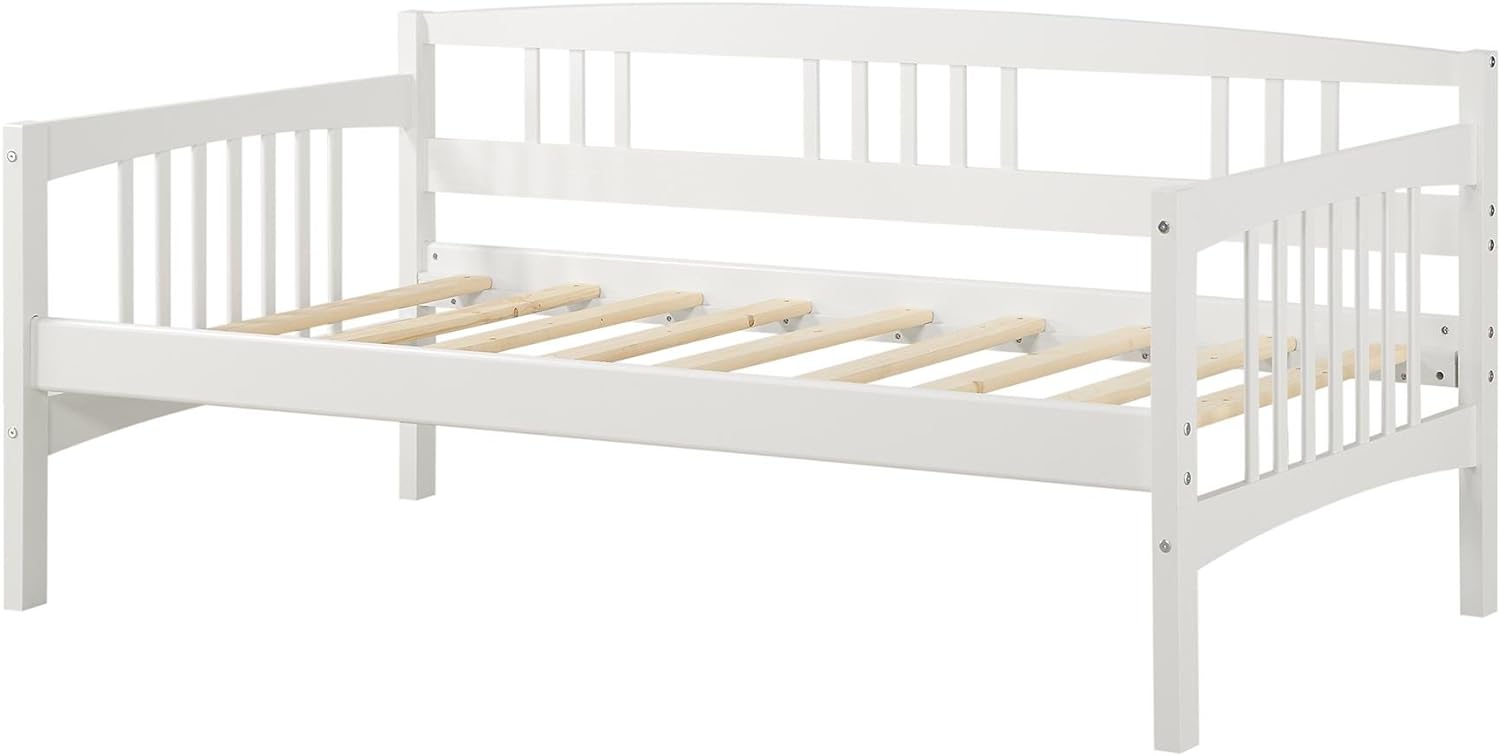 DHP Kayden Daybed Solid Wood, Twin, White