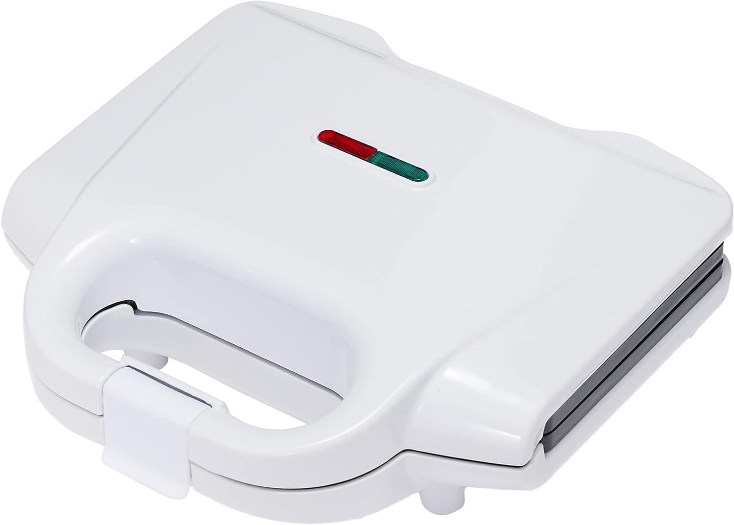 Amazon Basics Waffle Maker 2-Slices White with Non-stick coating and Easy to Clean, 700W