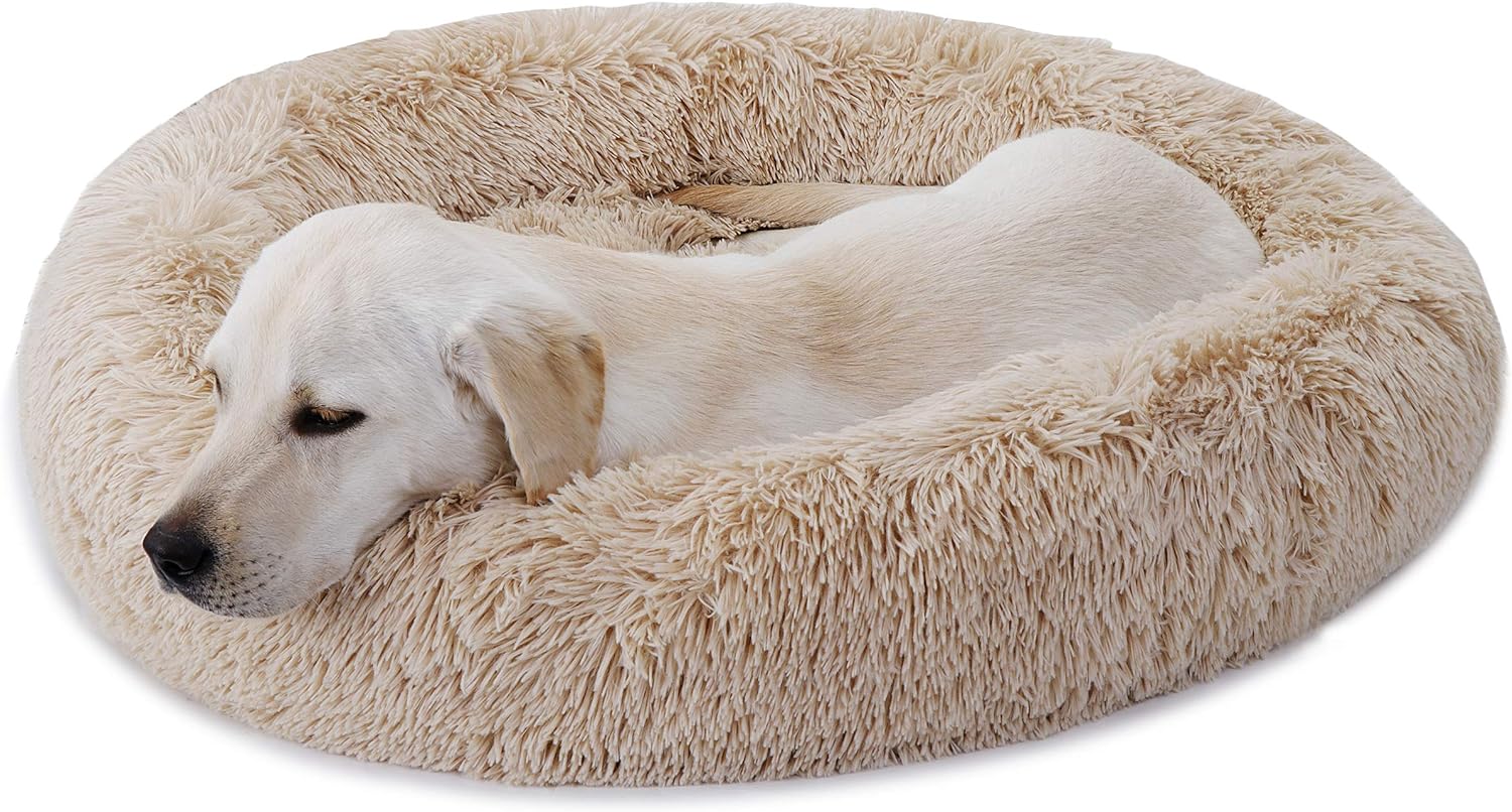 ZENY Pet Bed for Dogs & Cats, Anti-Slip, Machine Washable, Ultra Soft Washable Dog and Cat Cushion Bed