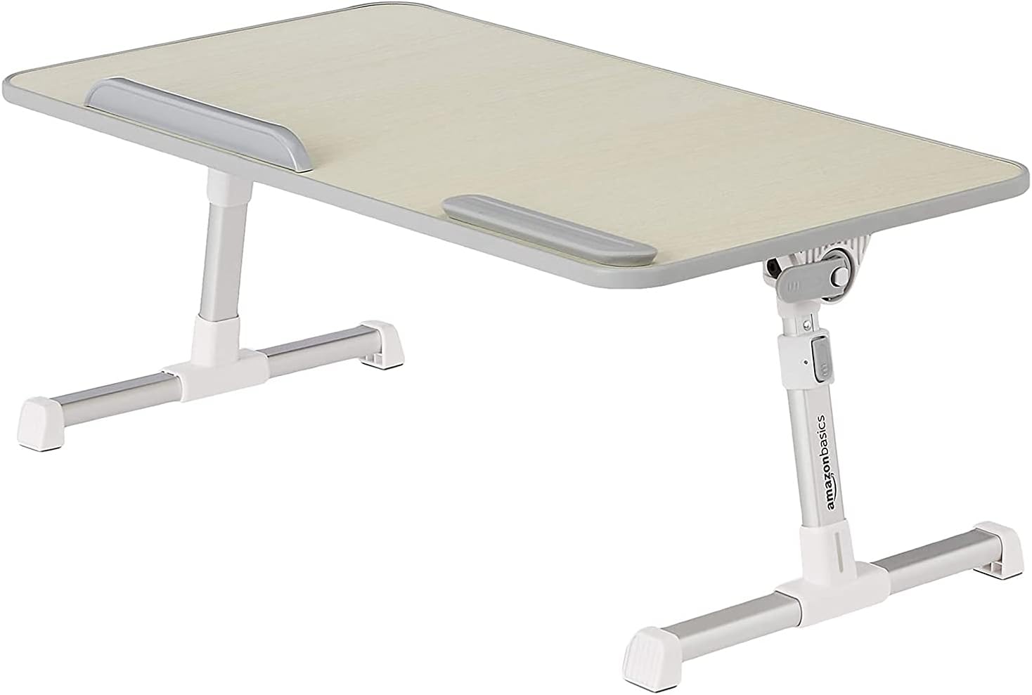 Amazon Basics Adjustable Tray Table Lap Desk Fits up to 17-Inch Laptop, Large, 13"x24"