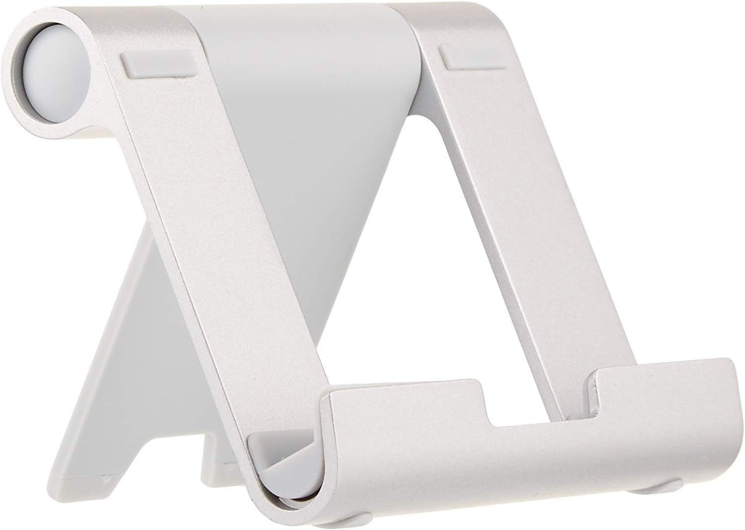 Amazon Basics Multi-Angle Portable Stand for iPad Tablet, E-reader and Phone - Silver