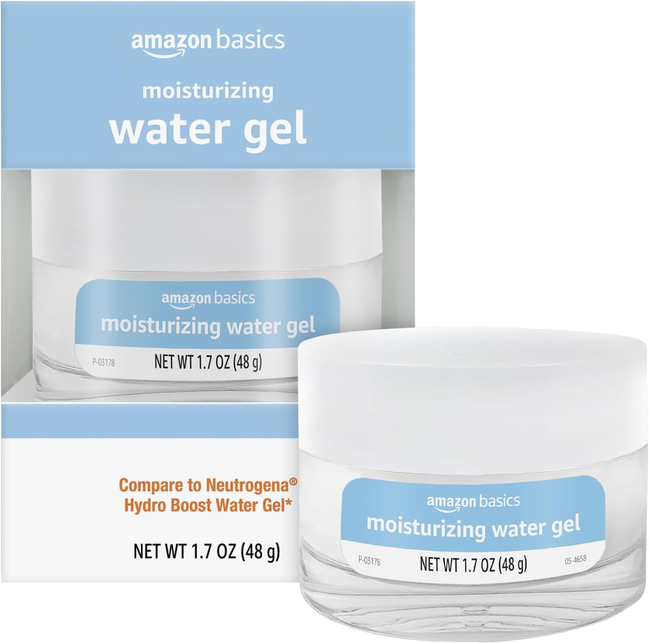 Amazon Basics Moisturizing Water Gel, 1.7 Ounces, 1-Pack