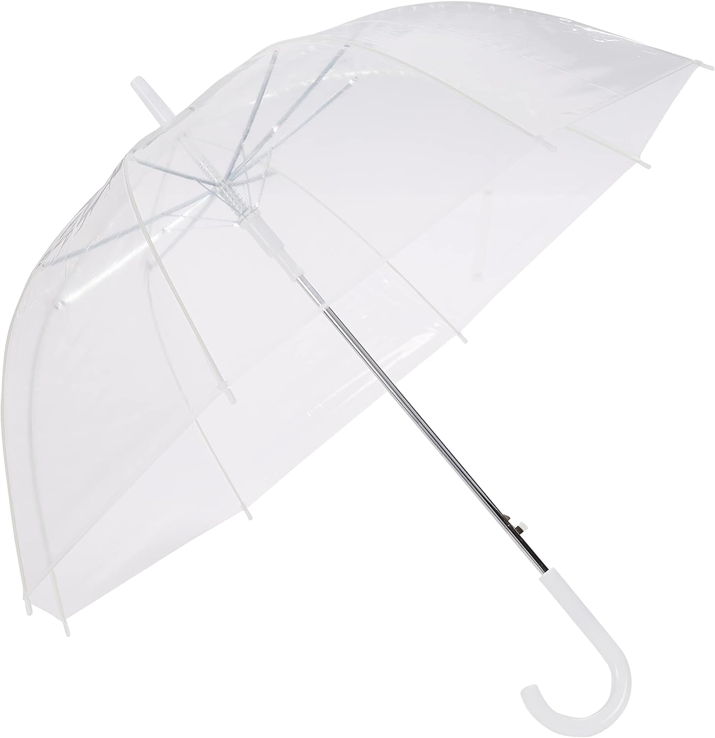 Amazon Basics Clear Bubble Umbrella, Round, 34.5 inch