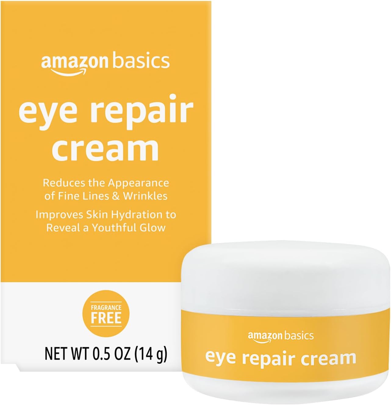 Amazon Basics Eye Repair Cream, 0.5 Fluid Ounces, 1-Pack