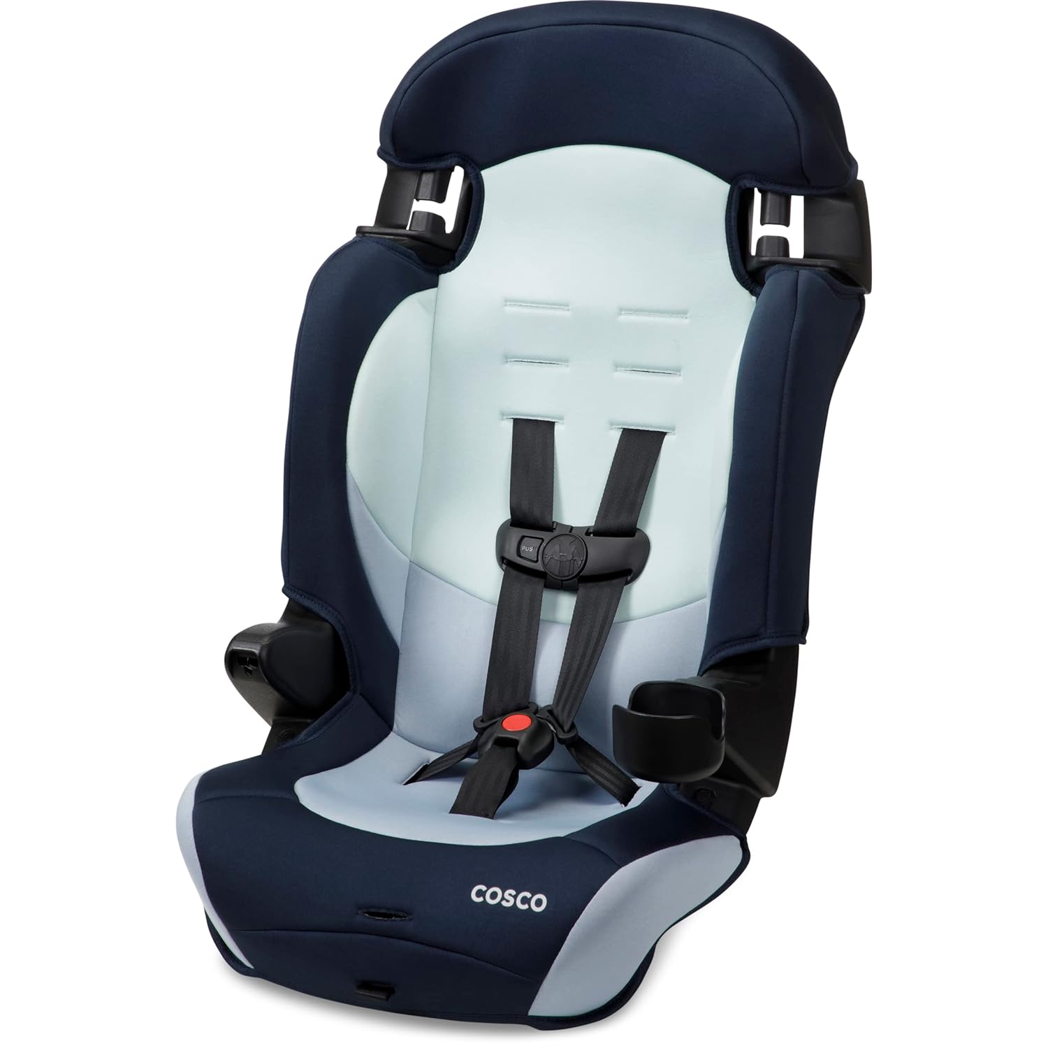 Cosco Finale DX 2-in-1 Booster Car Seat, Forward Facing 40-100 lbs, Rainbow