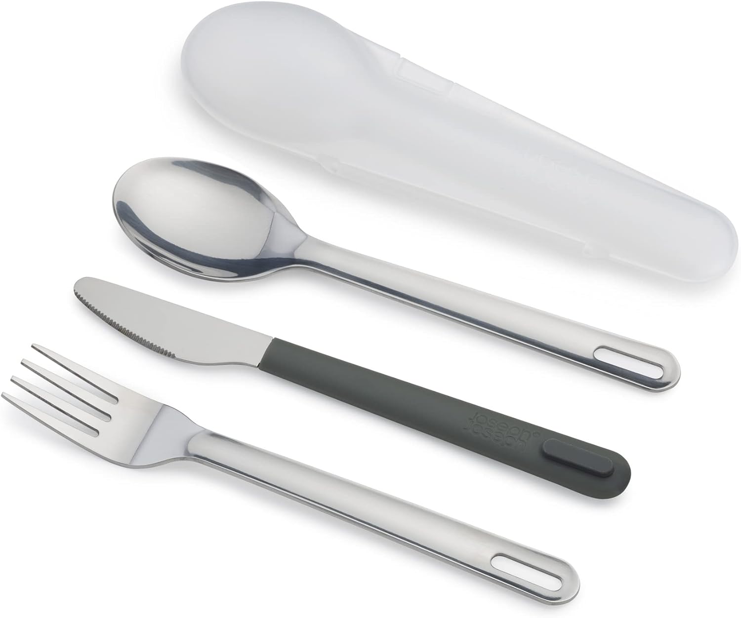 Joseph Joseph GoEat Stainless-steel Cutlery Set - Green