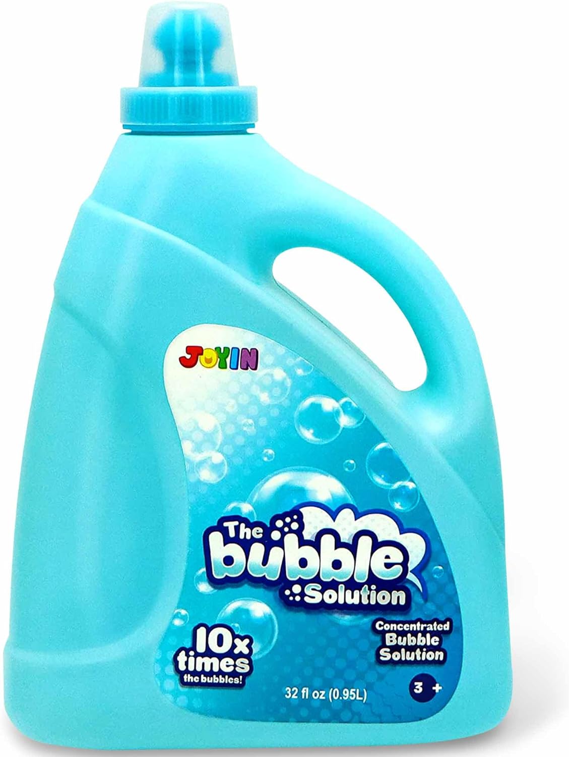 JOYIN Toy Bubble Solution Refill (up to 2.5 Gallon) Big Bubble Solution 32 Ounce Concentrated Solution for Bubble Machine, Gun, Wand Toys, Outdoor & Indoor Activity