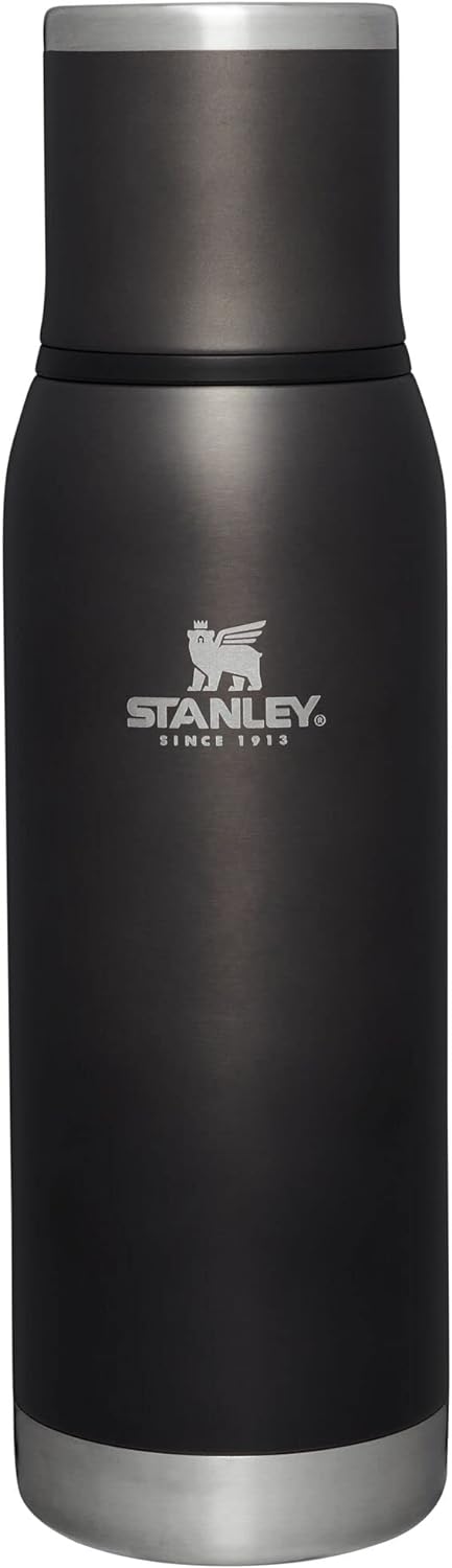 STANLEY Adventure To Go Insulated Travel Tumbler - 25oz - Leak-Resistant Stainless Steel Insulated Bottle with Insulated Cup Lid and Splash-Free Stopper