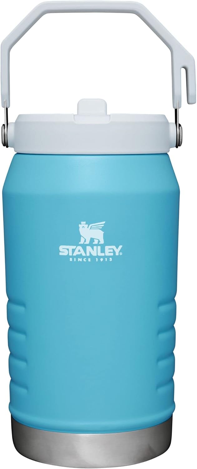 STANLEY IceFlow Stainless Steel Tumbler with Straw, Vacuum Insulated Water Bottle for Home, Office or Car, Reusable Cup with Straw Leakproof Flip