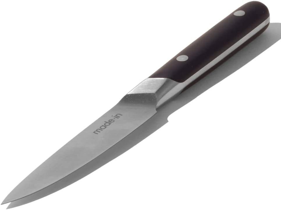 Made In Cookware - 4 Paring Knife France - Full Tang With Harbour Blue Handle