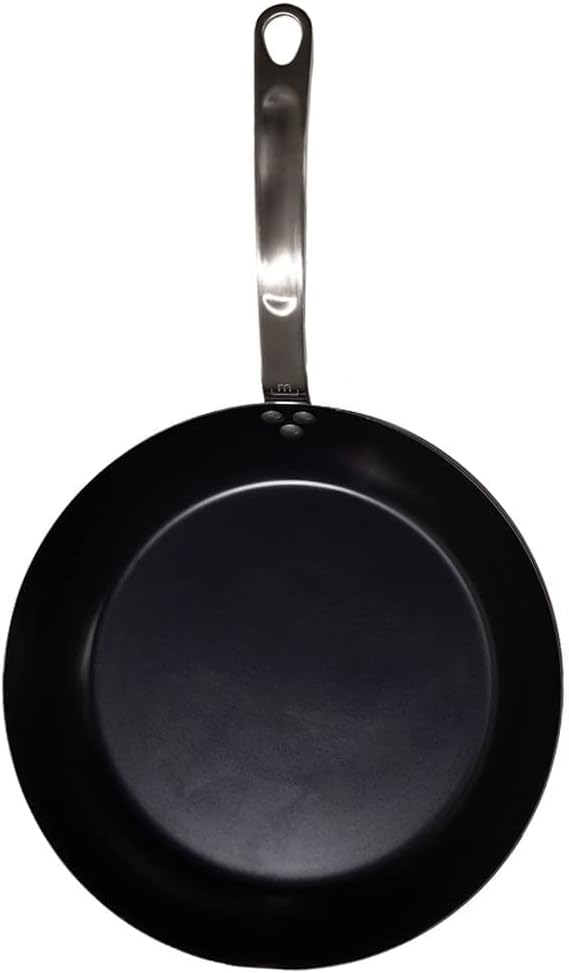 Made In Cookware - 12 Blue Carbon Steel Frying Pan - (Like Cast Iron, but Better) - Professional Cookware France - Induction Compatible