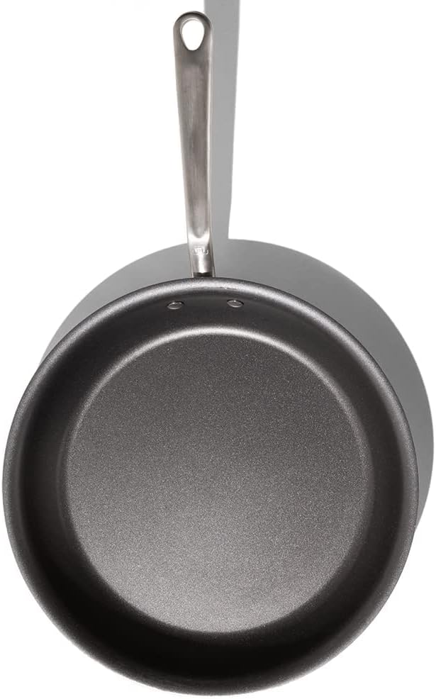 Made In Cookware - 12 Non Stick Frying Pan (Graphite) - 5 Ply Stainless Clad Nonstick - Professional Cookware USA - Induction Compatible