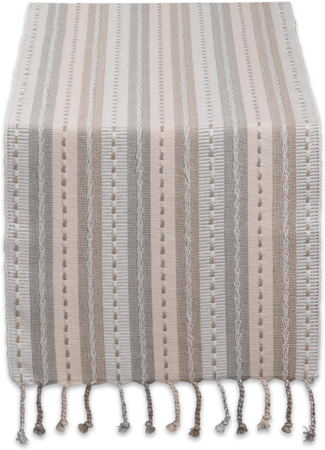 DII Southwest Collection Tabletop, Table Runner, 14x72, Natural