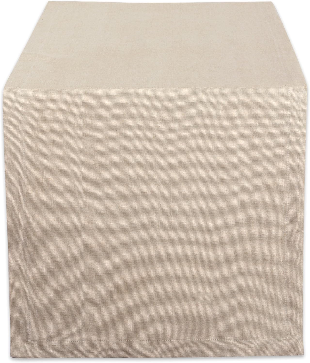 DII Chambray Kitchen, Tabletop Collection, Natural, 14x72 Table Runner