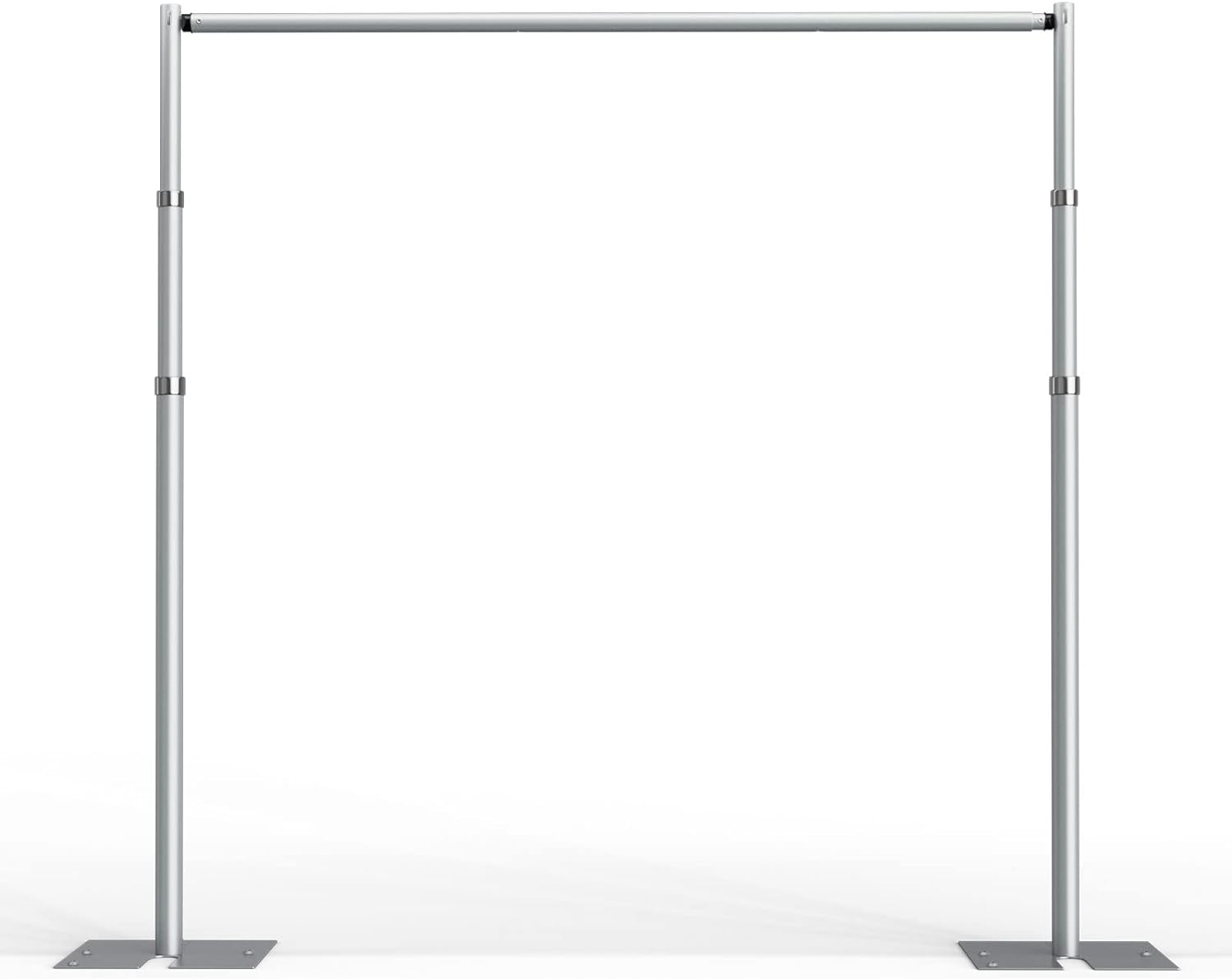 EMART Pipe and Drape Backdrop Stand Kit, Backdrop Stand Heavy Duty 10ftx10ft, Adjustable Metal Frame for Backdrop, Background Stand Backdrop for Wedding Birthday Party Banquet Decorations