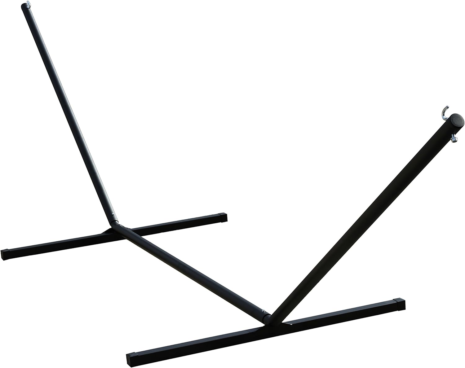 Vivere 15' Heavy Duty 3-Beam Hammock Stand, Black