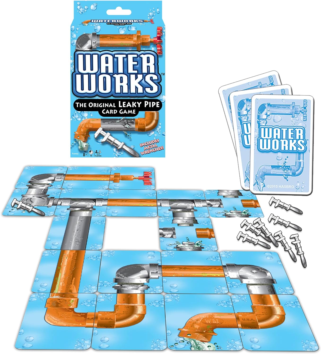 Winning Moves Games Classic Waterworks Card Game Medium