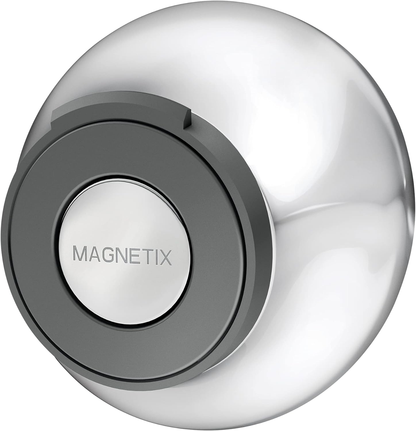 Moen Chrome Remote Dock for Magnetix Removable Handshowers with Included Wall Bracket or Permanent Waterproof Adhesive Options, 186117