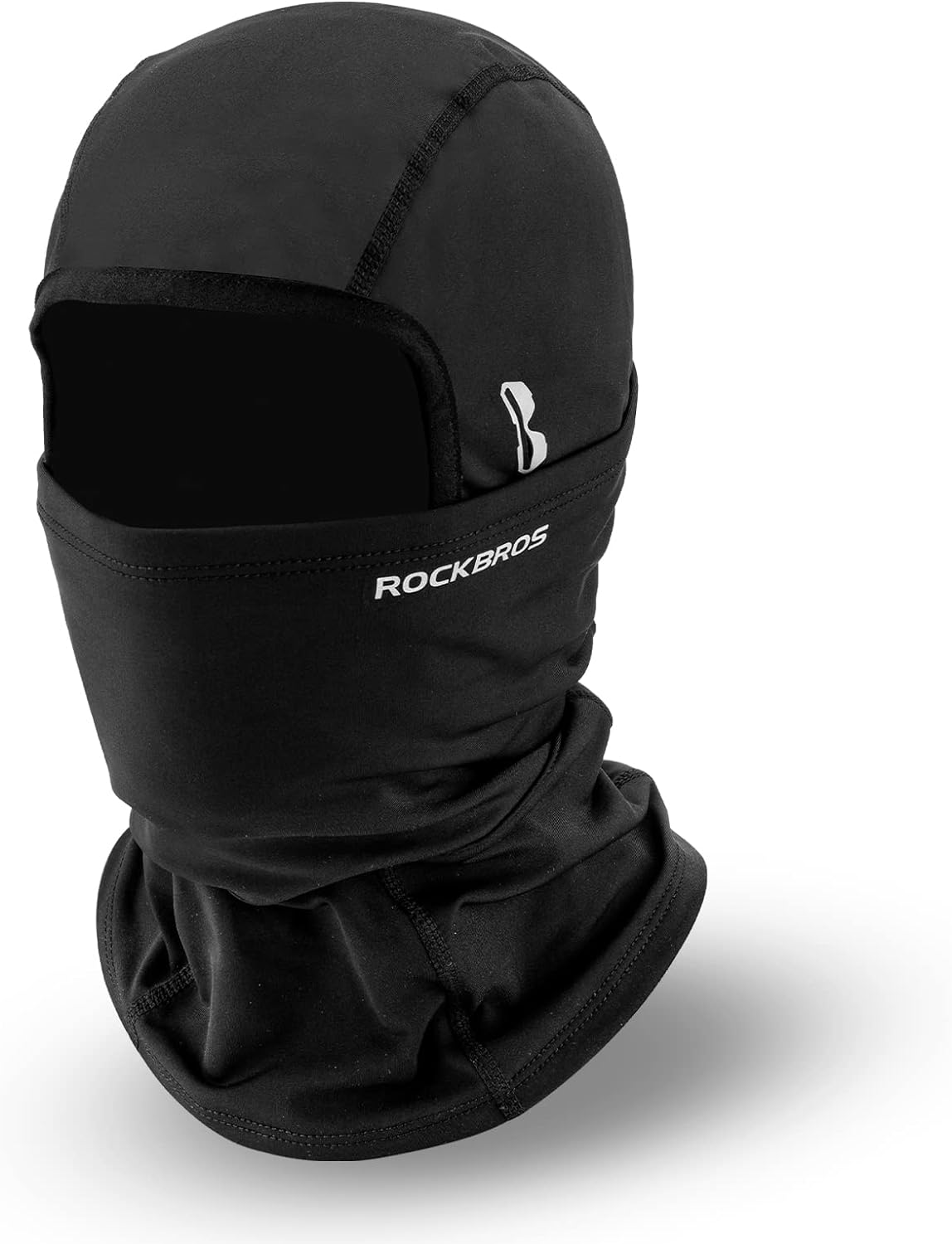 ROCKBROS Ski Mask with Filter Pocket Winter Full Face Mask Balaclava Men Women Suit for Cycling Skiing Black Snowboard