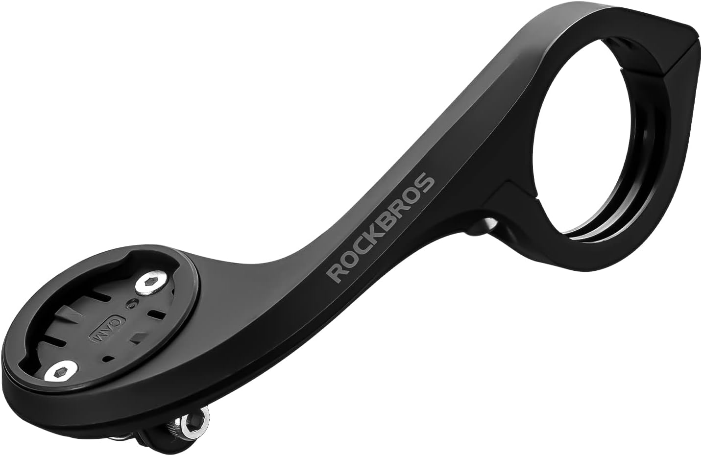 ROCKBROS Out Front Mount Compatible with Garmin, iGPSPORT - Bike Handlebar 1.26-1.38/ 32-35mm