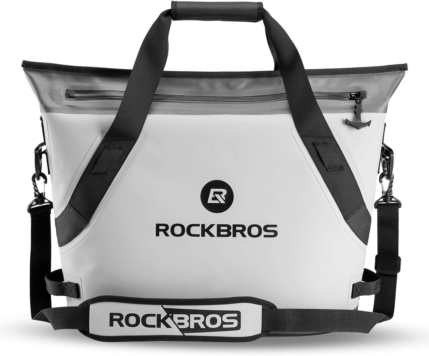 ROCKBROS Soft Cooler Insulated Leak Proof Cooler Bag Portable 36 Can Large Soft Sided Coolers Waterproof Insulated Pack Cooler for Travel, Beach, Camping, Picnic, Lunch, Fishing, Floating, Party