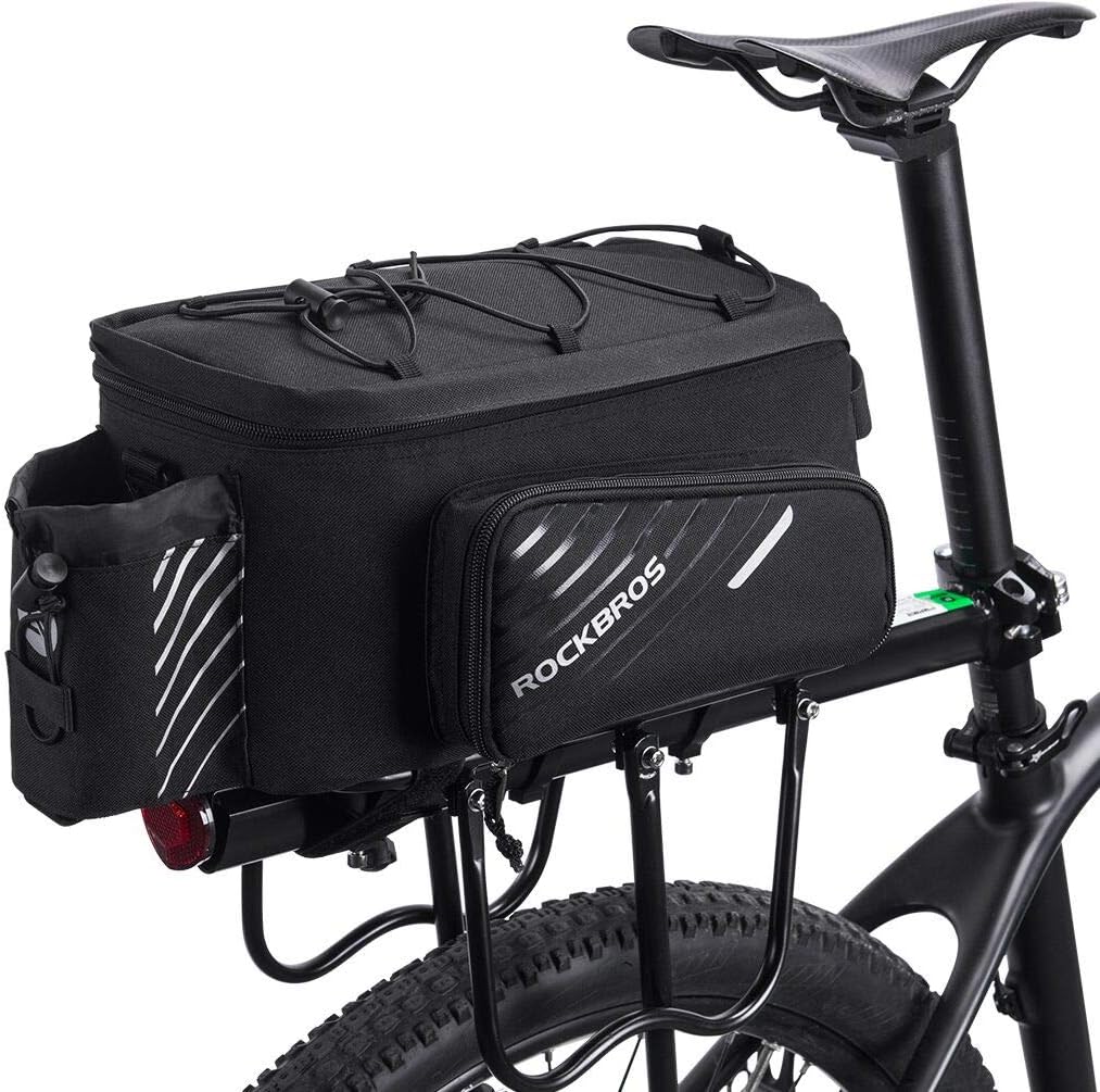 ROCKBROS Bike Rack Bag for Bicycle Rear Rack Bag Bike Bag Trunk Panniers Bike Accessories