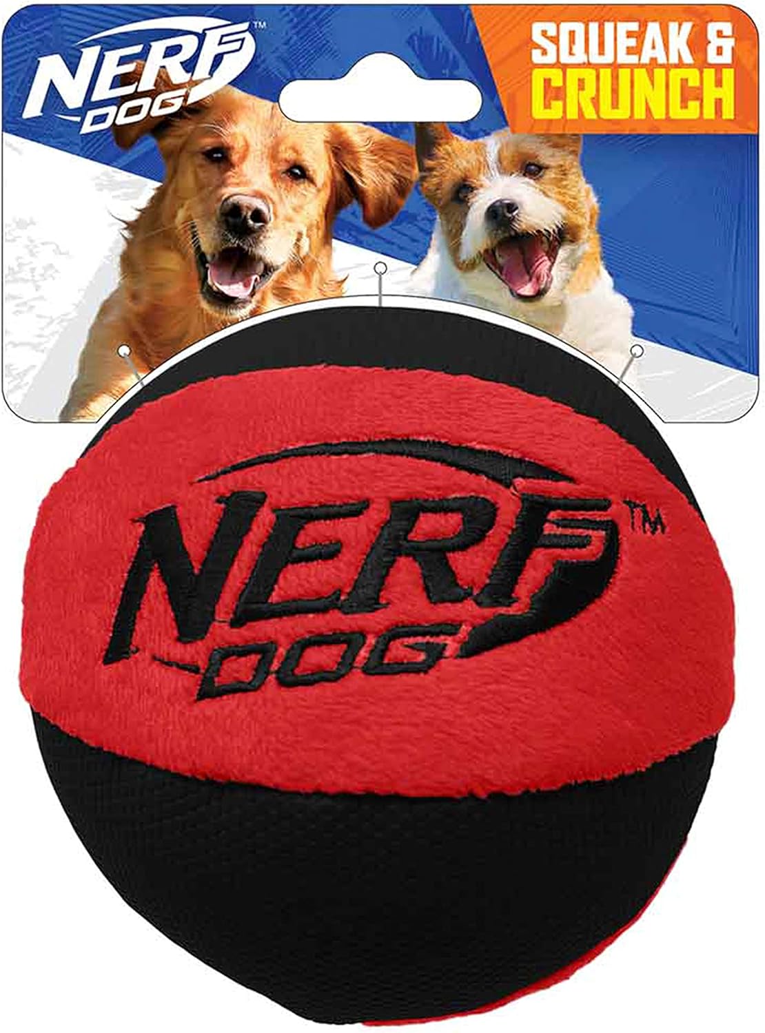 Our Yorkie is a baller and prefers the bigger balls but usually they are too heavy! Not this one! And it has the strength of Nerf so it/they last! Fetch never was better! 