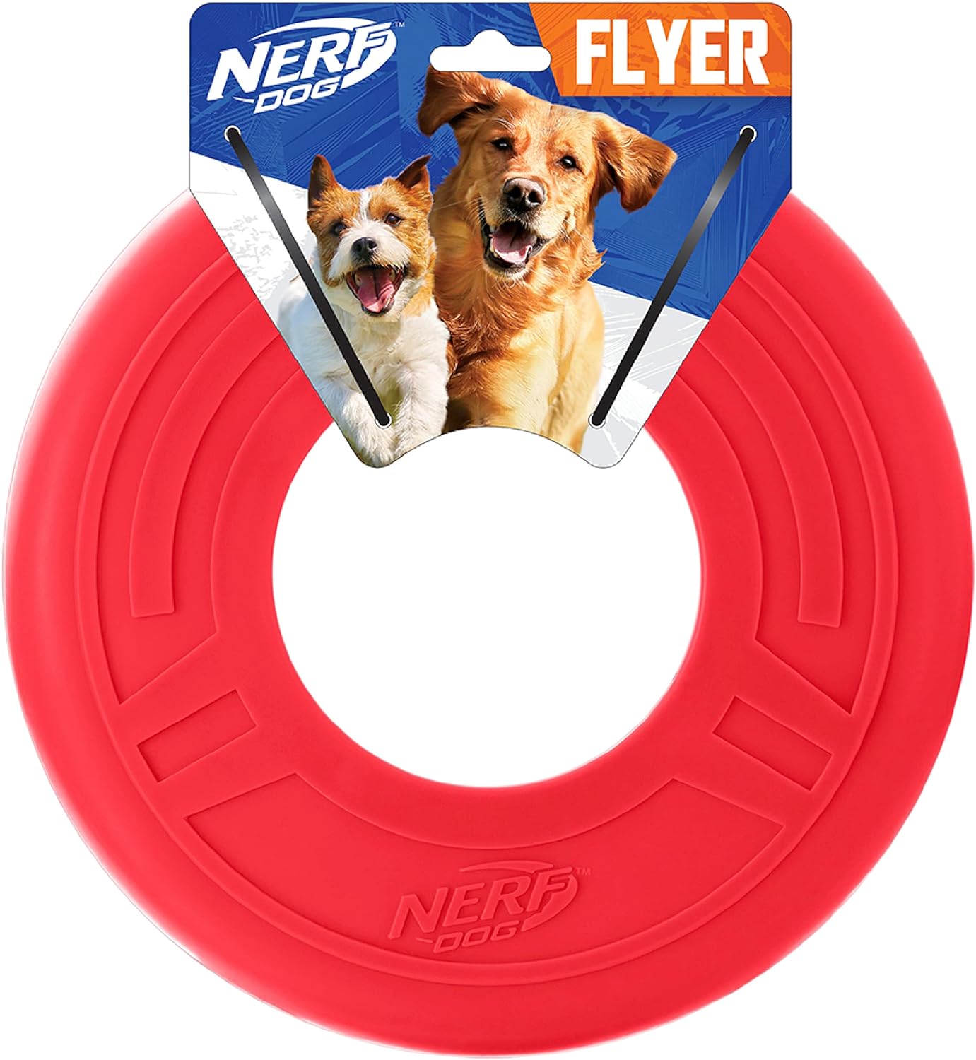 Way better material for your dog to work on catching / retrieving frisbee over a traditional toy frisbee. It' not 