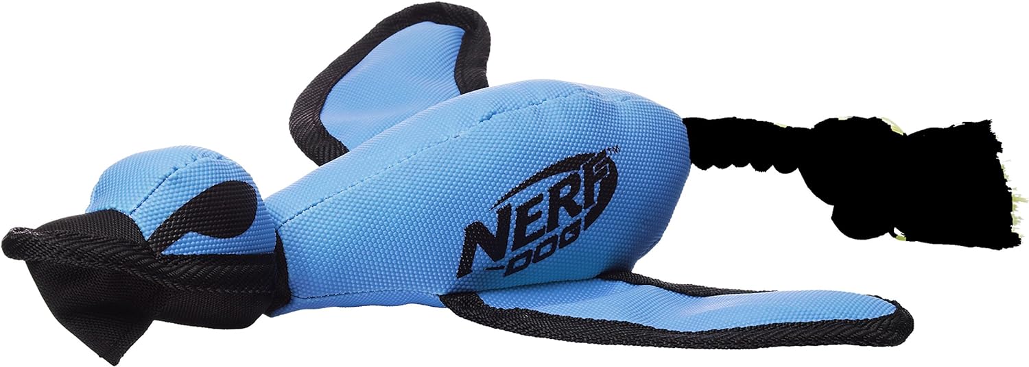 I've bought a few of these Nerf ducks for my dog and he absolutely loves them. They have reinforced stitching and are made of quality and tough material so they last awhile.