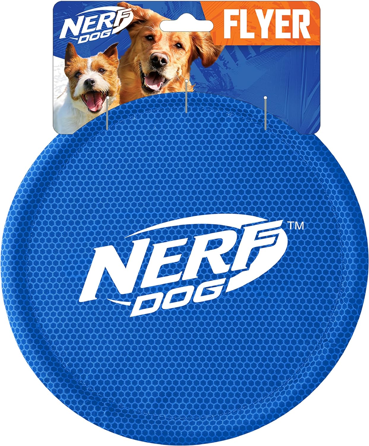 My dog has had one of these for about a year, and it is only now starting to fall apart. It was totally worth the money! My almost 3 year old male Chessie is extremely tough on frisbees - cracking a pro one or plastic dog one within three catches to the point you can't use it anymore. This, being nylon, is great because it is so flexible. It' easier on his mouth and he loves catching it and bringing it back. I don't let him keep it after we are done playing, though, and I do not allow him to pl