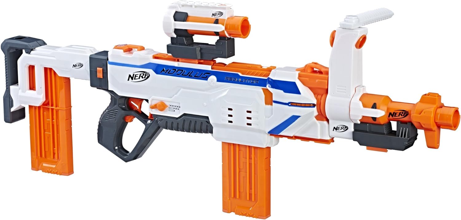 Great Nerf blaster. It' auto and fun when you play with your friends! Defitnetly a buy.