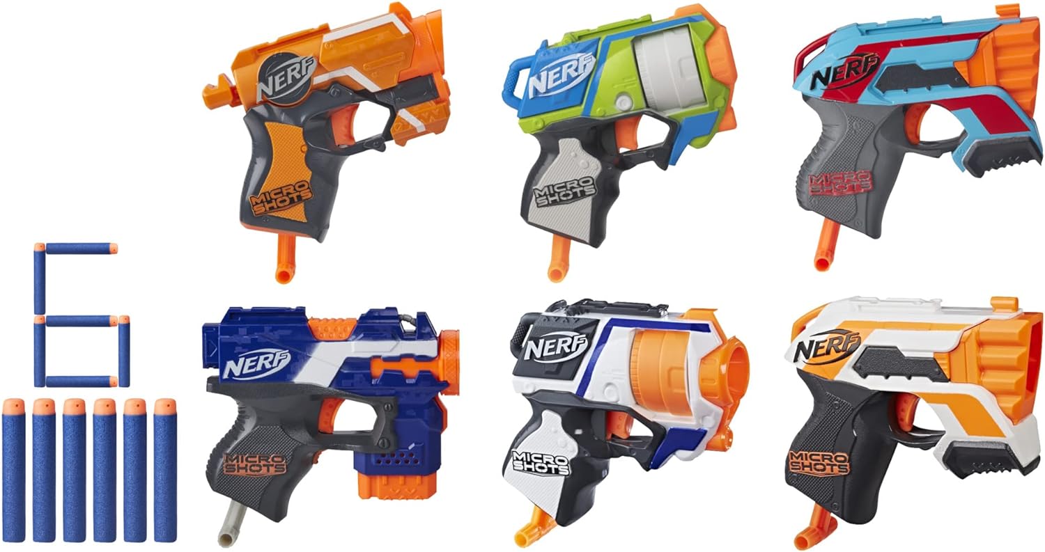 These little guns are really durable. They last forever. I have 4 boys they get thrown, stepped on and played with A LOT! Perfect stocking staffers or party gifts and good price to. Perfect size for little ones.
