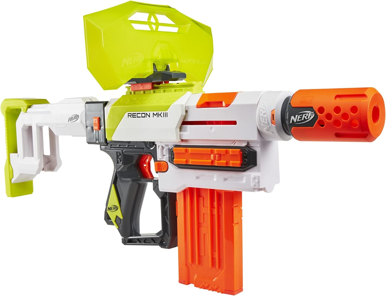 Gift for my son who loves nerf guns. Works great. Some assembly is required.